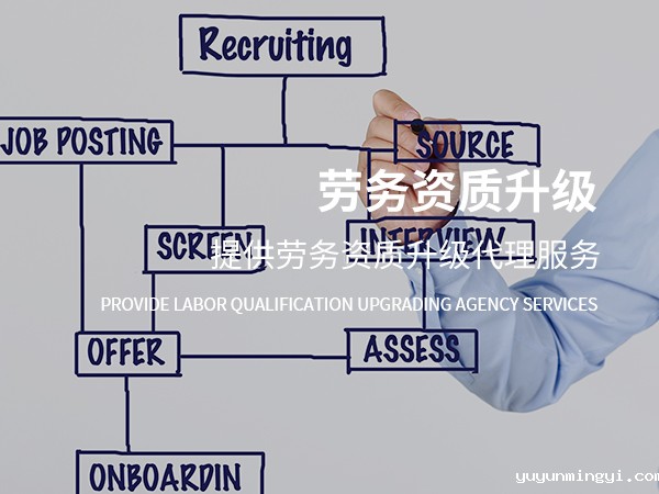 劳务资质升级代办